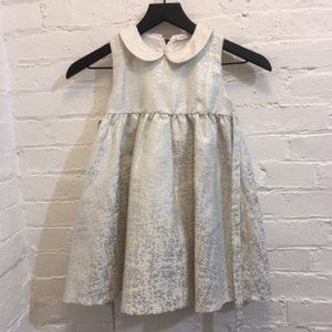 Beautiful White and Silver Children's Dress